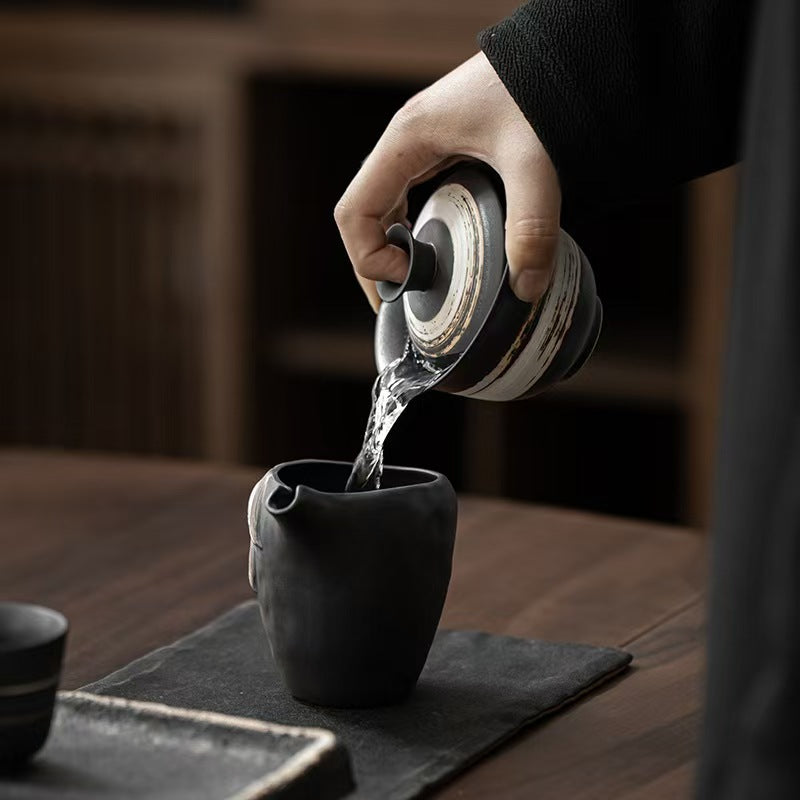 Black Ceramic Clay Gaiwan