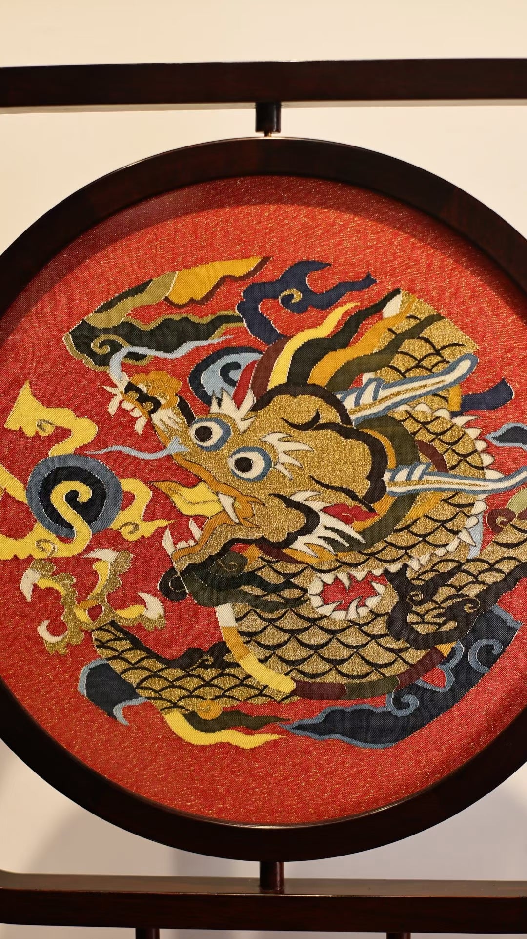 Chinese Silk Tapestry KESI -- Dragon