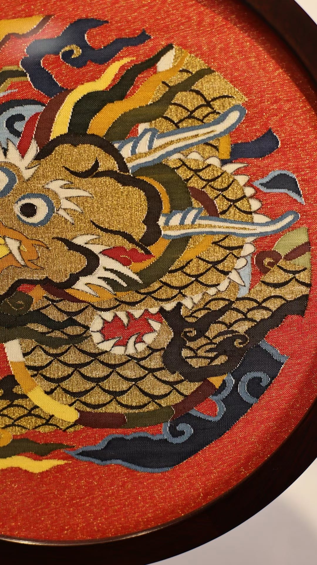 Chinese Silk Tapestry KESI -- Dragon