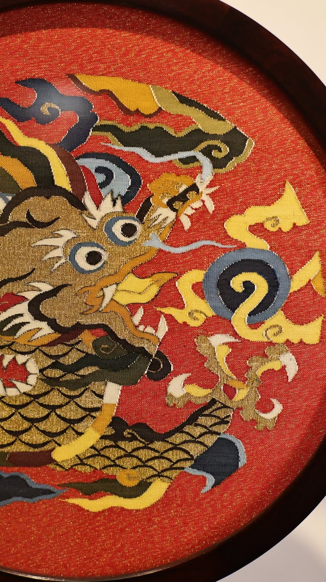 Chinese Silk Tapestry KESI -- Dragon
