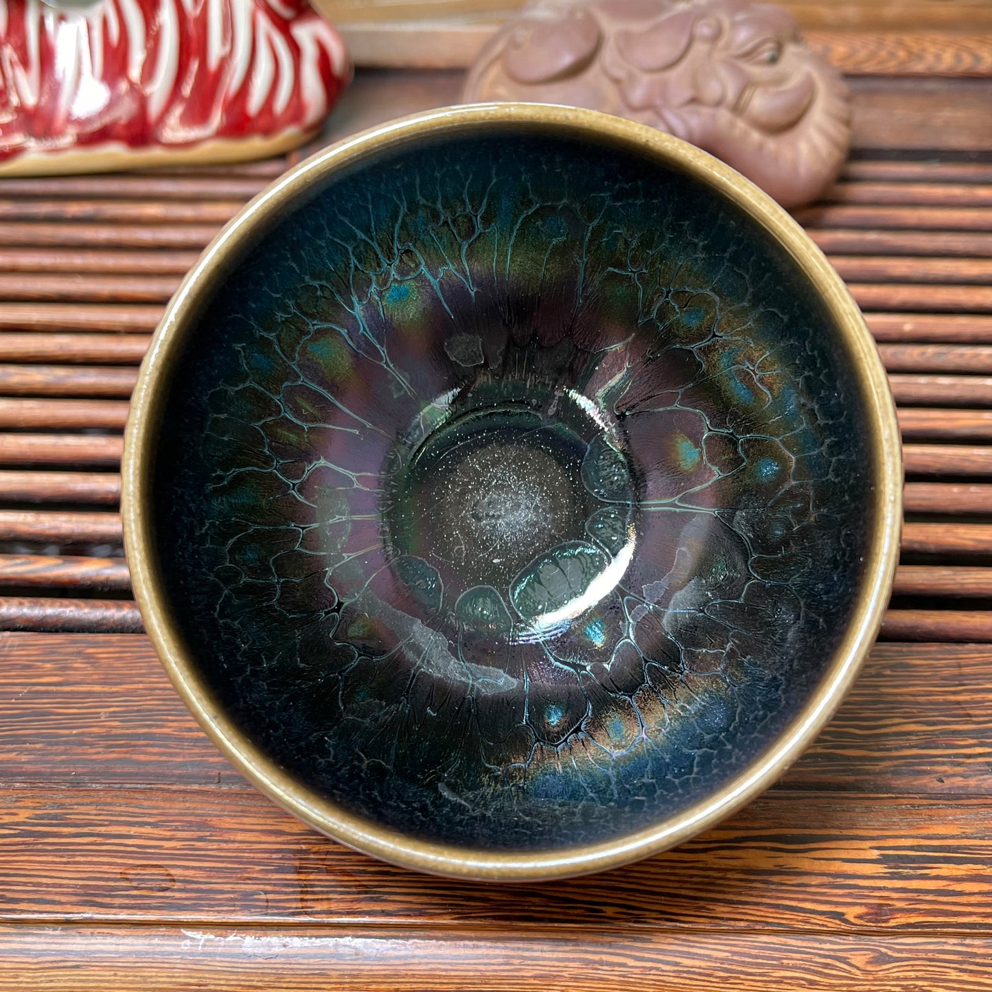 Beautiful tea cup show