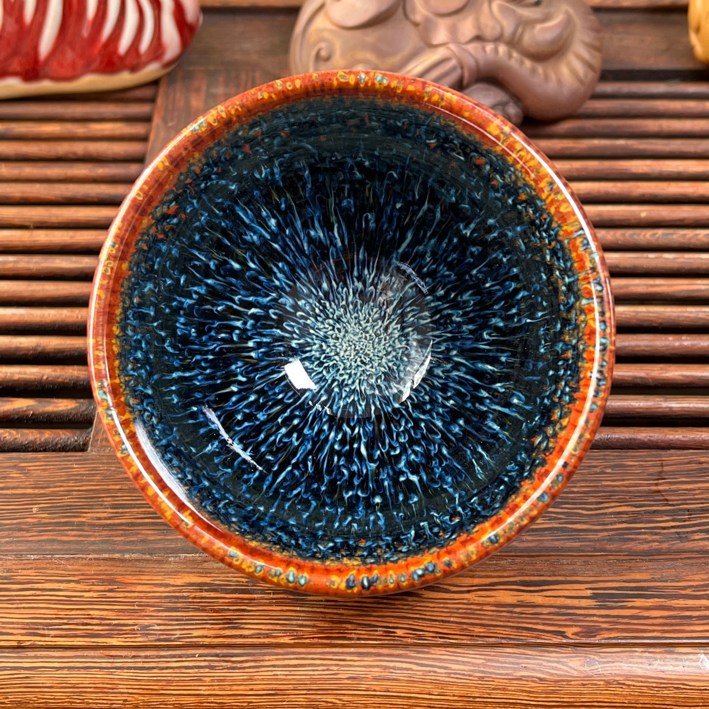 Beautiful tea cup show