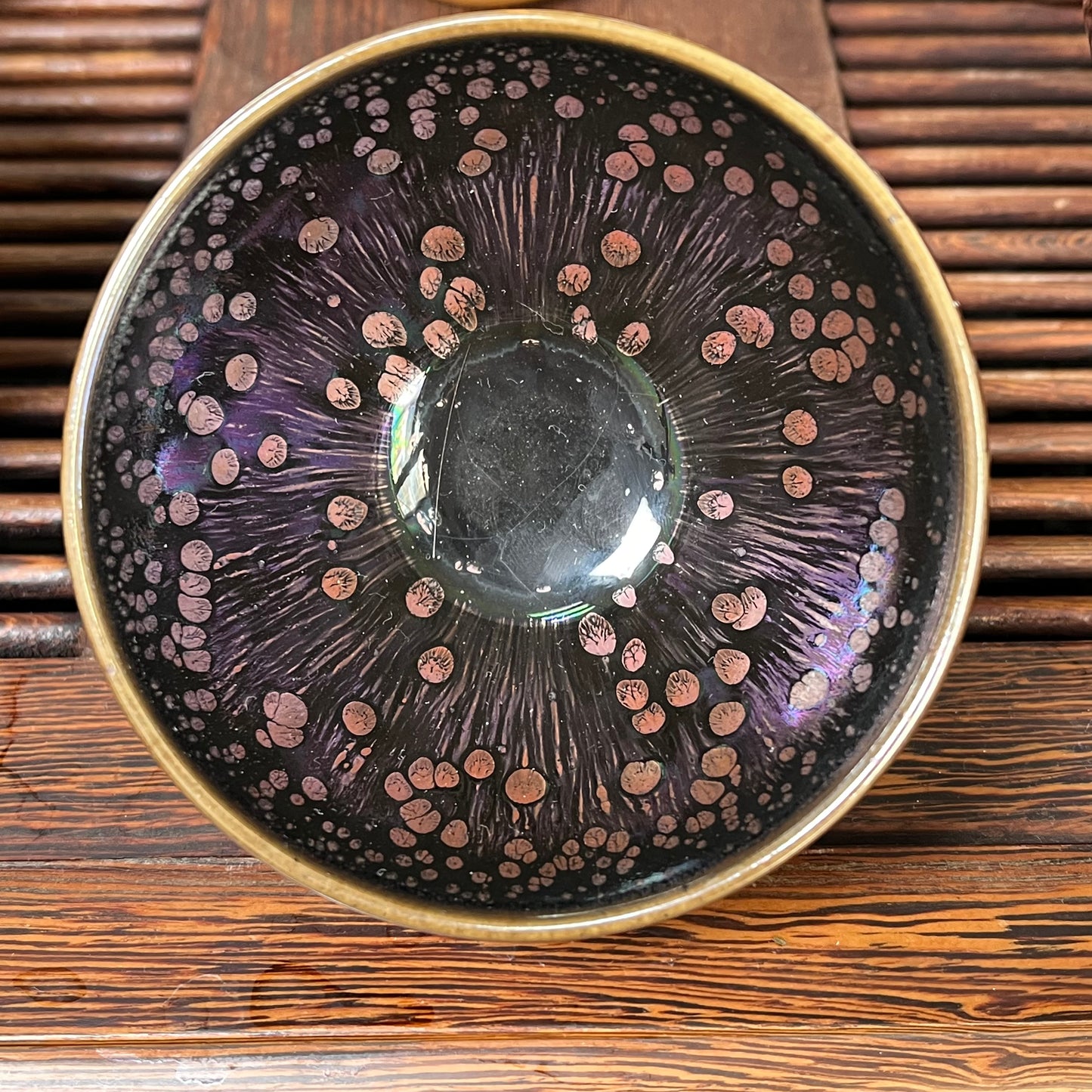 Beautiful tea cup show